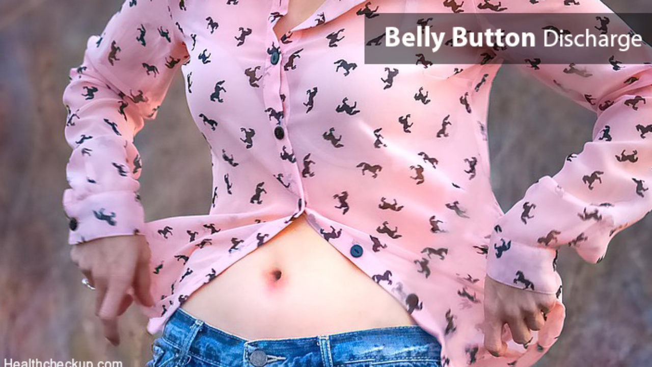 belly button leaking