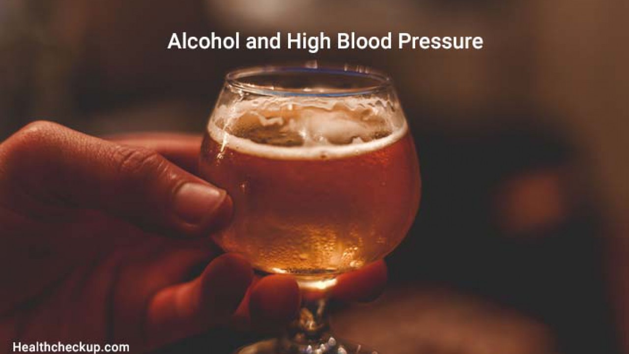 alcohol and high blood pressure