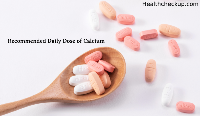 Recommended Daily Dose of Calcium (1)